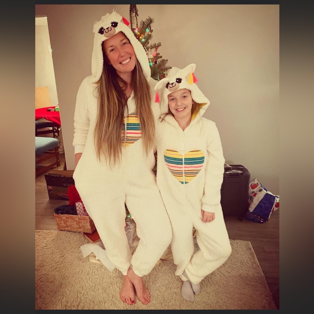 Llama Onesie set size XL and XS